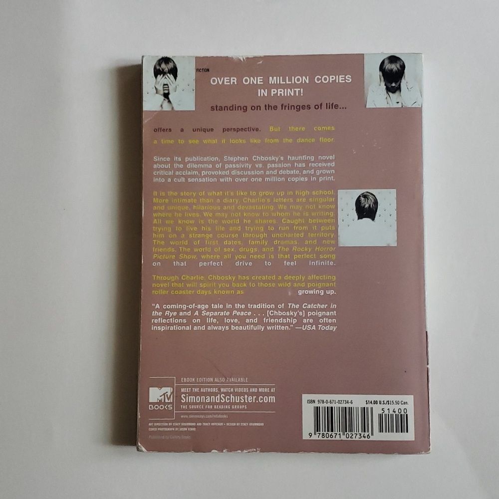 The Perks of Being a Wallflower Book​ - Picture 3 of 3